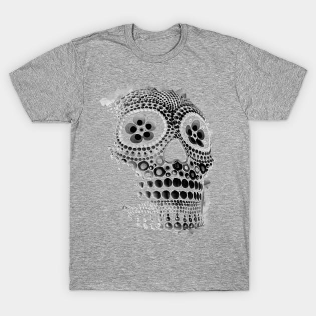 Celtic Gothic Skull T-Shirt by HorizonNew